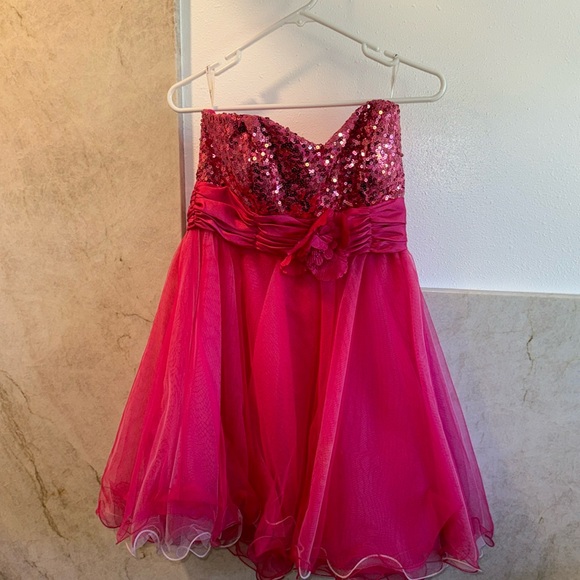 Speechless strapless party dress size 11 worn once - Picture 1 of 6